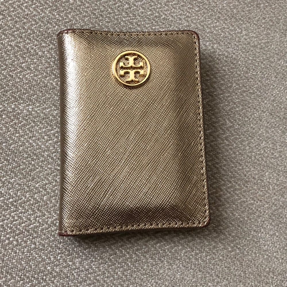 Tory Burch Wallet Card Holder Gold